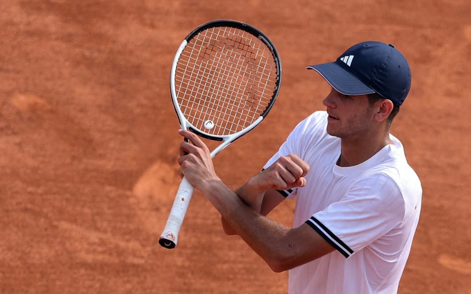 Rafael Jodar, comemora vitória sobre Alex Michaelson em Roland Garros