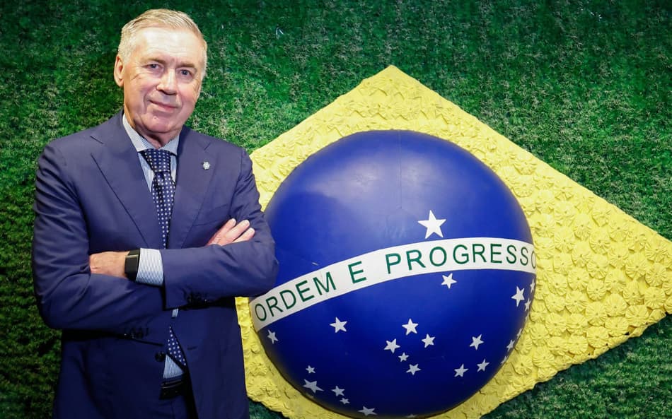Carlo Ancelotti será técnico da Seleção Brasileira também na Copa do Mundo de 2030