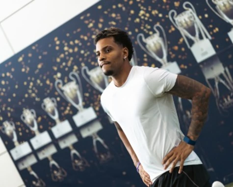 Rodrygo segue intensa rotina de recuperação no Real Madrid