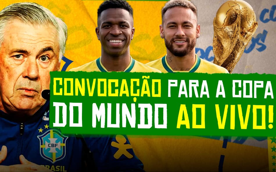 Expectativa para a convocação da Seleção: Vini Jr e Neymar estão de pé atrás de Ancelotti