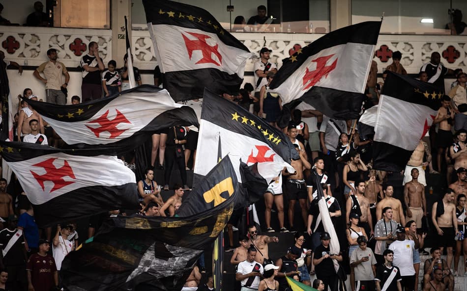 Torcida do Vasco em São Januário (Foto: Matheus Lima/Vasco)