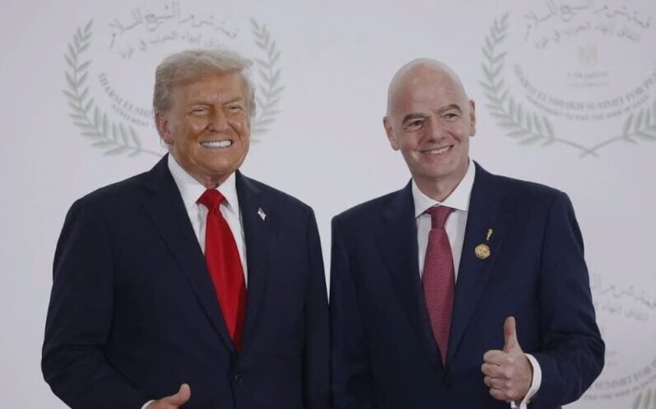 Donald Trump e Gianni Infantino