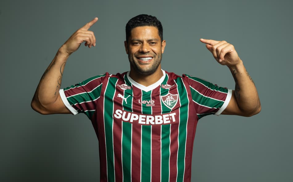 Hulk foi anunciado pelo Fluminense (Foto: Marina Garcia/ Fluminense FC)