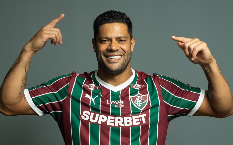 Hulk foi anunciado pelo Fluminense (Foto: marina Garcia/ Fluminense FC)