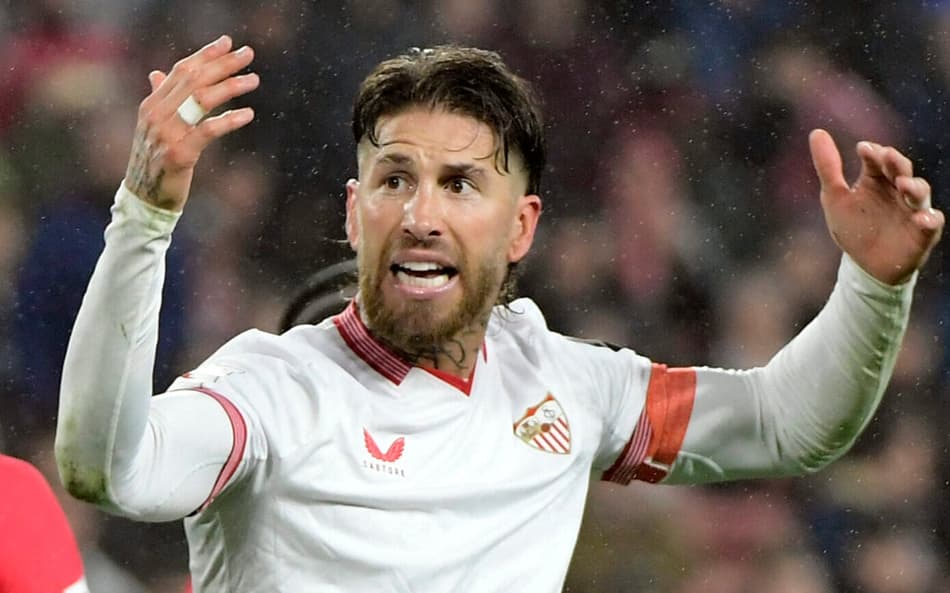 Griezmann e Sergio Ramos - Sevilla 1x0 Atlético de Madrid