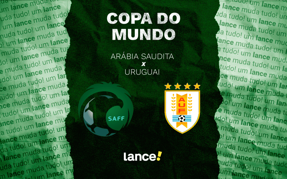 Arábia Saudita x Uruguai: onde assistir ao jogo da Copa do Mundo