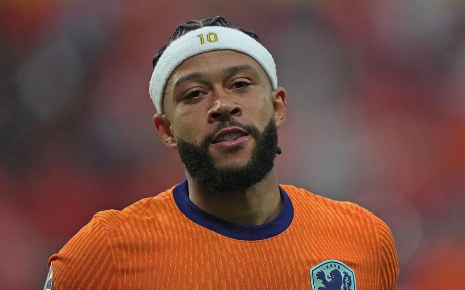 Memphis Depay, camisa 10 da Holanda (Foto: Davide Spada/LaPresse/DiaEsportivo/Folhapress)