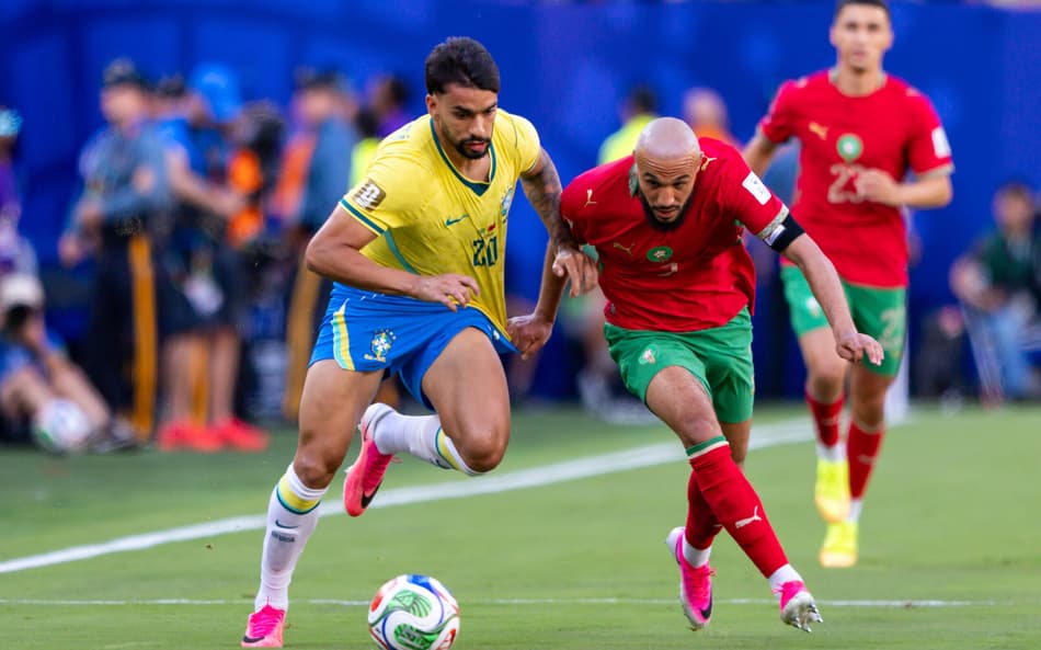 Lucas Paquetá em Brasil x Marrocos (Foto: Rodolfo Buhrer/AGIF/Folhapress)