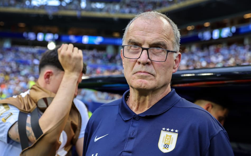 Marcelo Bielsa, técnico do Uruguai (EFE/EPA/Cristobal Herrera/Folhapress)
