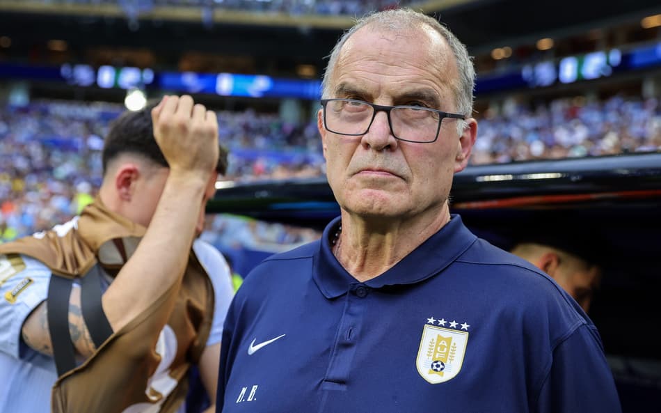 Marcelo Bielsa, técnico do Uruguai (EFE/EPA/Cristobal Herrera/Folhapress)