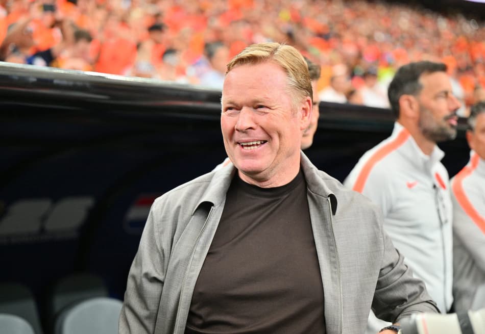 Ronald Koeman, técnico da Holanda (Foto: EFE/EPA/SAM WASSON)