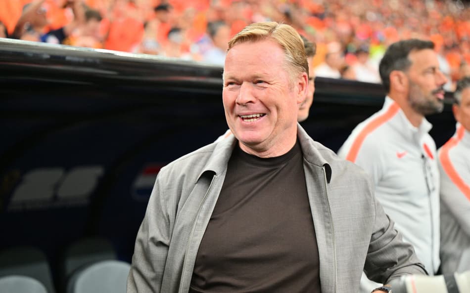 Ronald Koeman, técnico da Holanda (Foto: EFE/EPA/SAM WASSON)