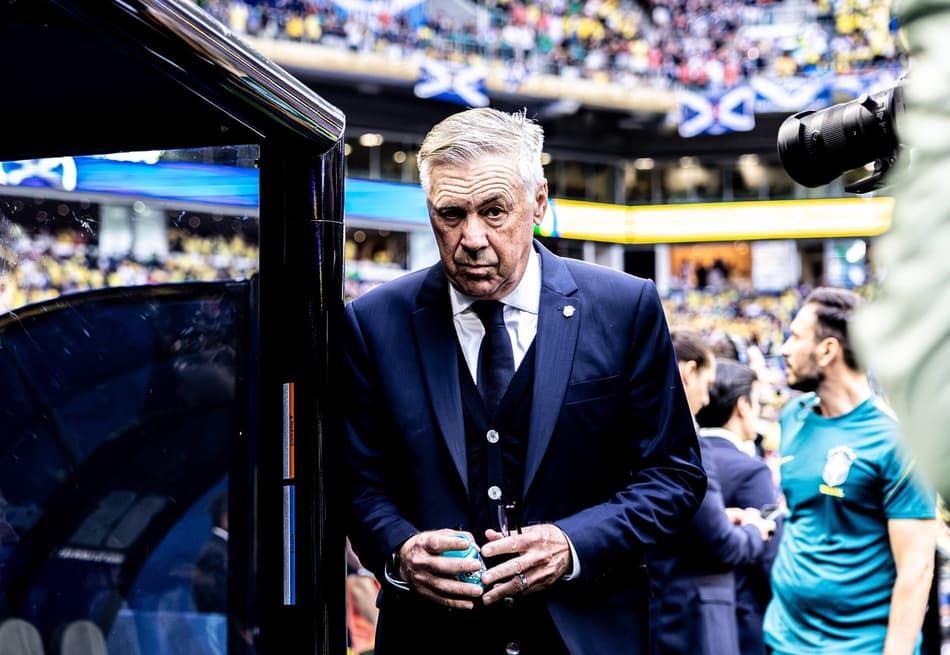 Ancelotti explica por que Neymar não entrou contra o Japão