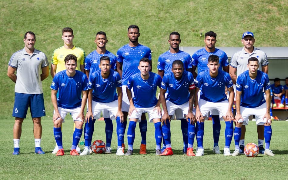 Sub-20 do Cruzeiro em 2019 (Foto: Gustavo Aleixo/Cruzeiro)
