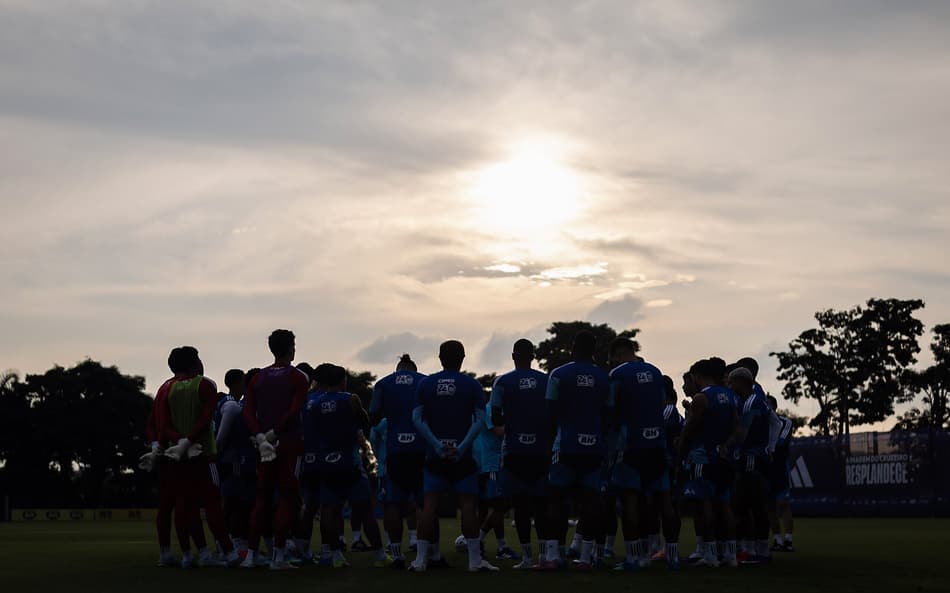 Treino, na Toca 2 (Foto: Gustavo Aleixo/Cruzeiro)
