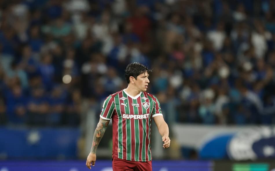 Cano em ação pelo Fluminense na partida contra o Cruzeiro (Foto: Marcelo Gonçalves/ Fluminense FC)