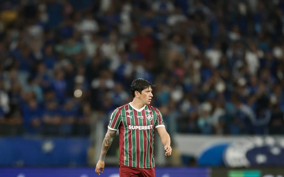 Cano em ação pelo Fluminense na partida contra o Cruzeiro (Foto: Marcelo Gonçalves/ Fluminense FC)