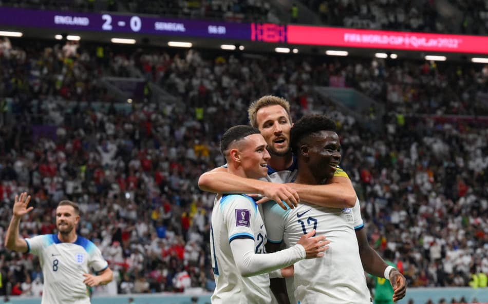 Harry Kane, Foden, Saka - Inglaterra