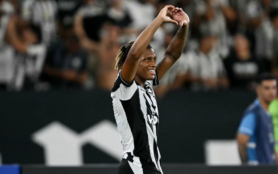 Danilo comemorando gol pelo Botafogo (Foto: Mauro Pimentel / AFP)
