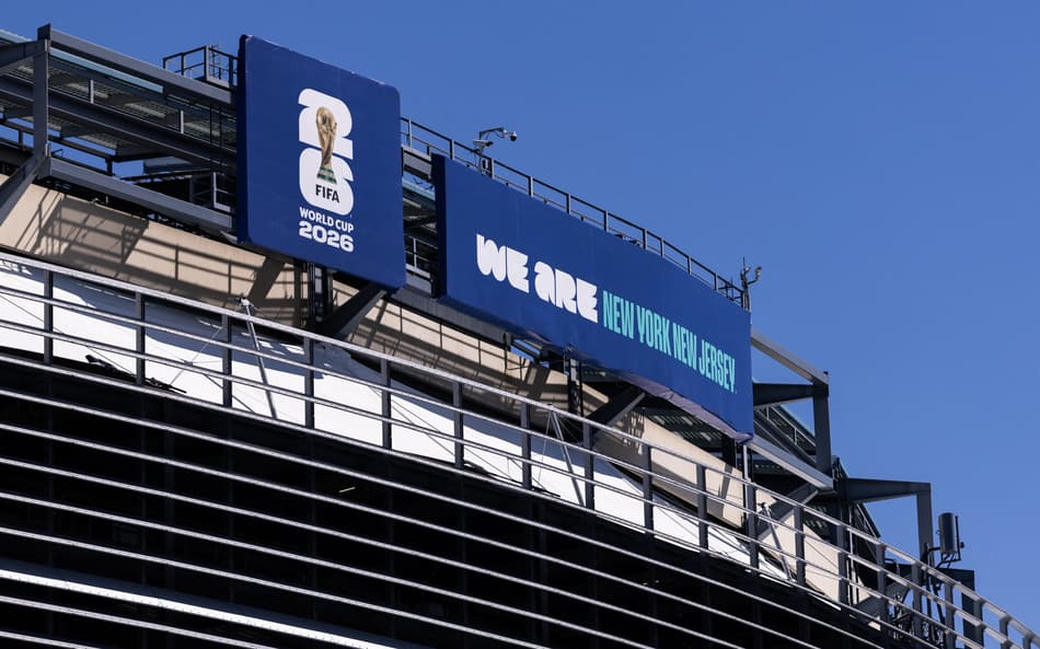 Vista do MetLife Stadium, sede da Copa de 2026, em East Rutherford, Nova Jersey. (Foto: Dustin Satloff/Getty Images/AFP)