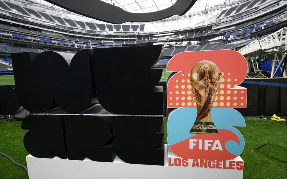 O SoFi Stadium receberá a abertura dos Estados Unidos na Copa do Mundo (Foto: Patrick T. Fallon / AFP)
