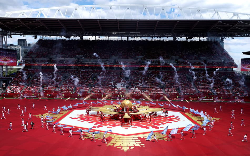 Pela primeira vez na história, o Canadá recebe uma Copa do Mundo (Foto: Cole Burston / AFP)