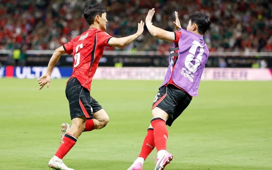 A Coreia do Sul venceu a Tchéquia por 2 a 1 pela Copa do Mundo (Foto: Ulises RUIZ / AFP)