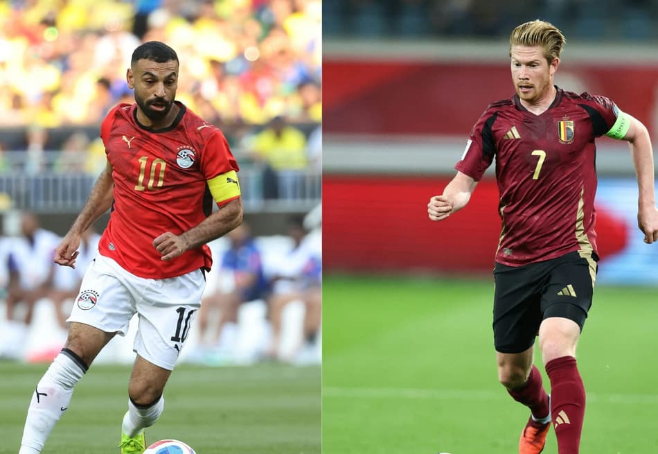 Salah e De Bruyne reacendem rivalidade histórica na Copa do Mundo