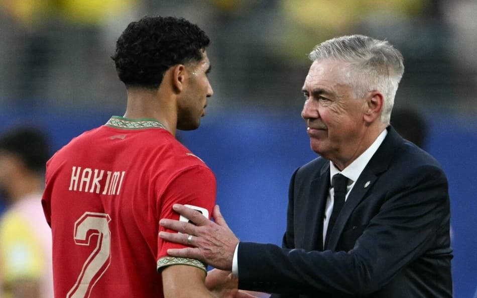 Atitude de Ancelotti após Brasil x Marrocos repercute: 'Não podia'