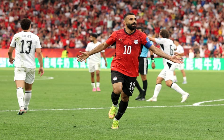 O Egito venceu a Nova Zelândia na Copa do Mundo (Foto: Fran Santiago/Getty Images/AFP)