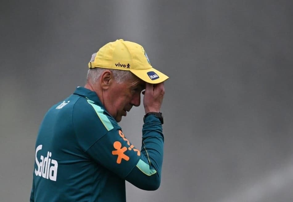 Ancelotti, técnico da Seleção Brasileira