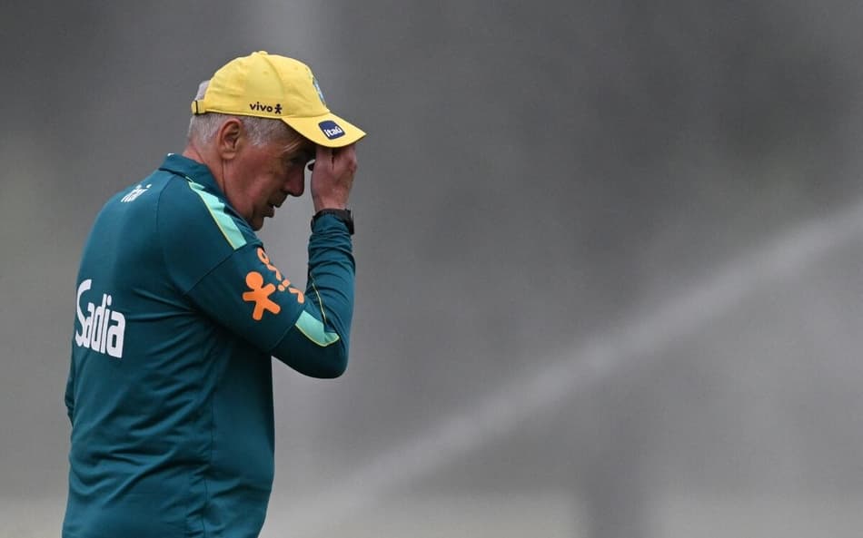 Ancelotti, técnico da Seleção Brasileira