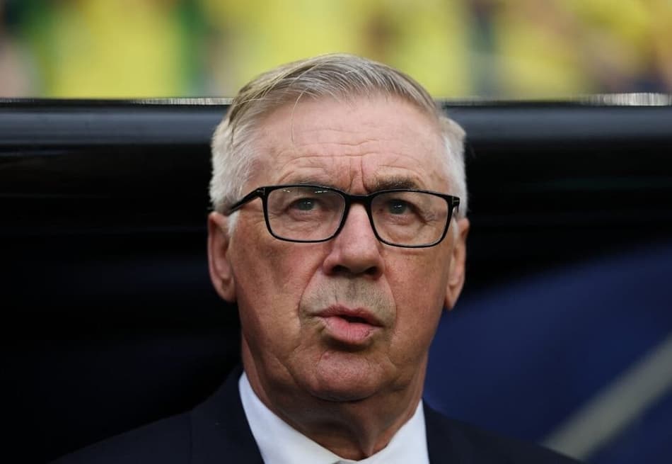 Carlo Ancelotti, técnico da Seleção Brasileira