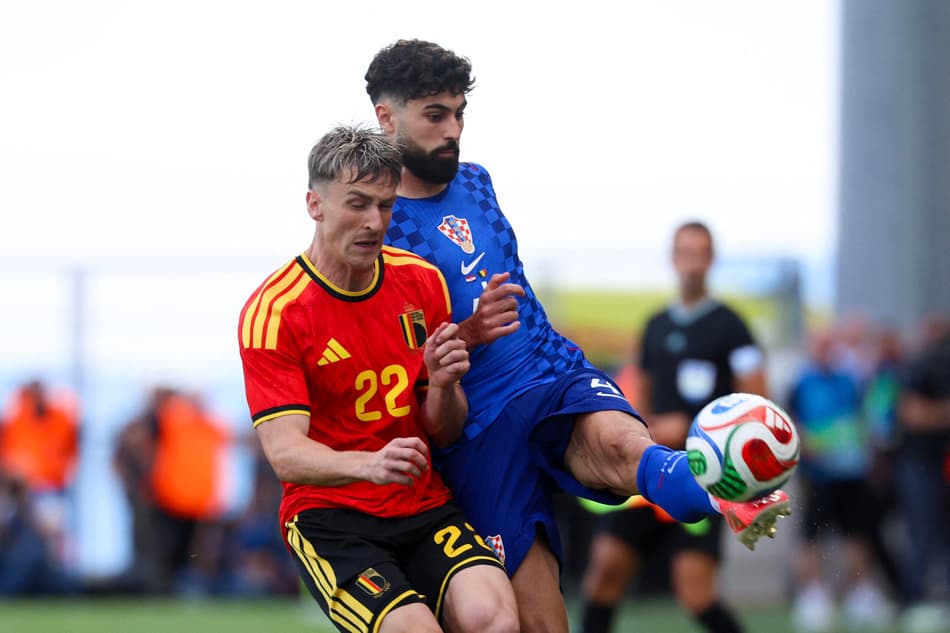 Amistoso entre Bélgica e Croácia