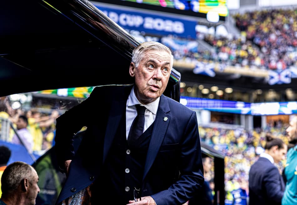 Ancelotti comanda o Brasil diante do Japão
