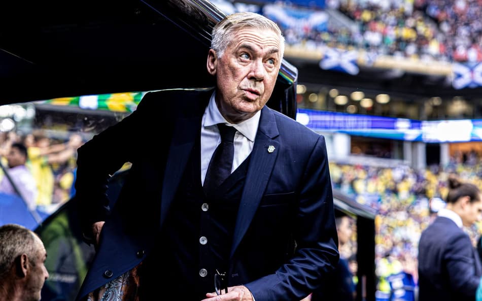 Ancelotti comanda o Brasil diante do Japão