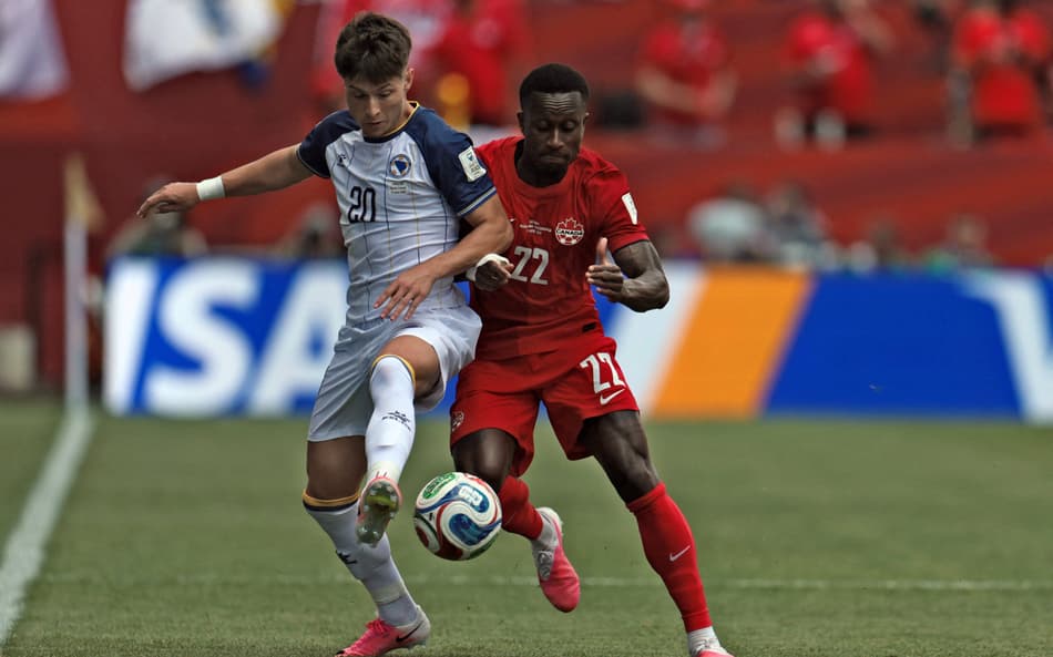 Canadá e Bósnia se enfrentaram na Copa do Mundo