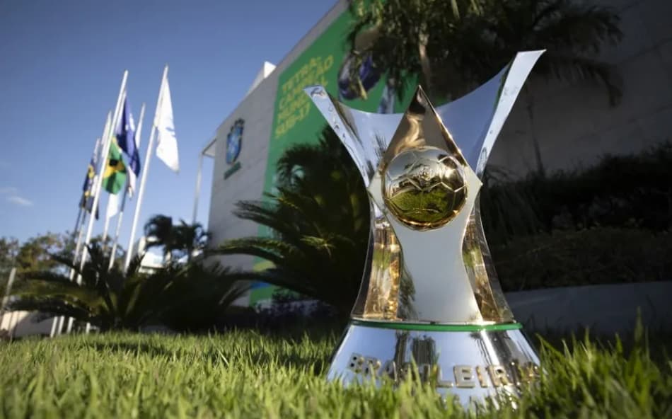 Troféu da Série A do Brasileirão (Foto: Lucas Figueiredo/ CBF)