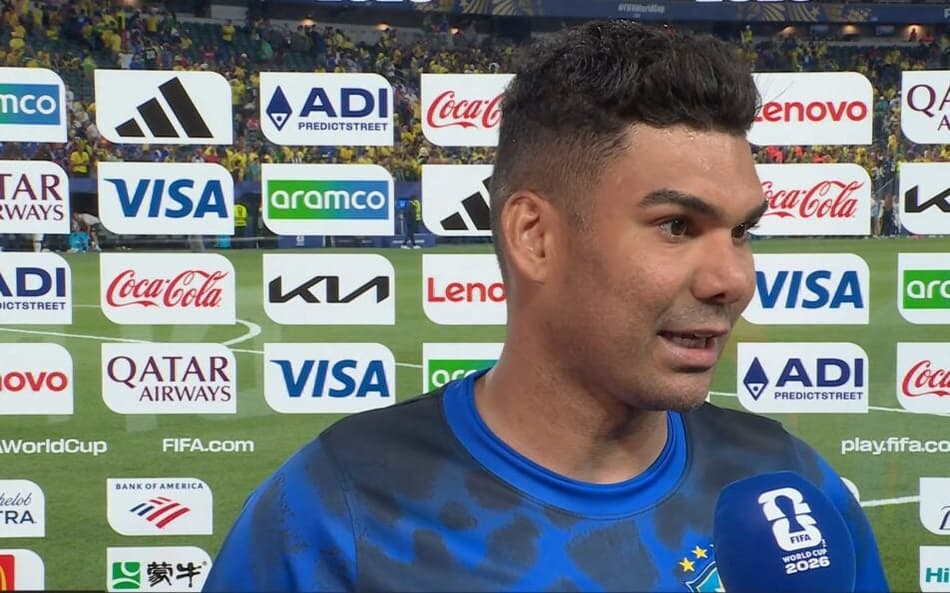 Casimiro falou após o jogo contra o Haiti na Copa do Mundo