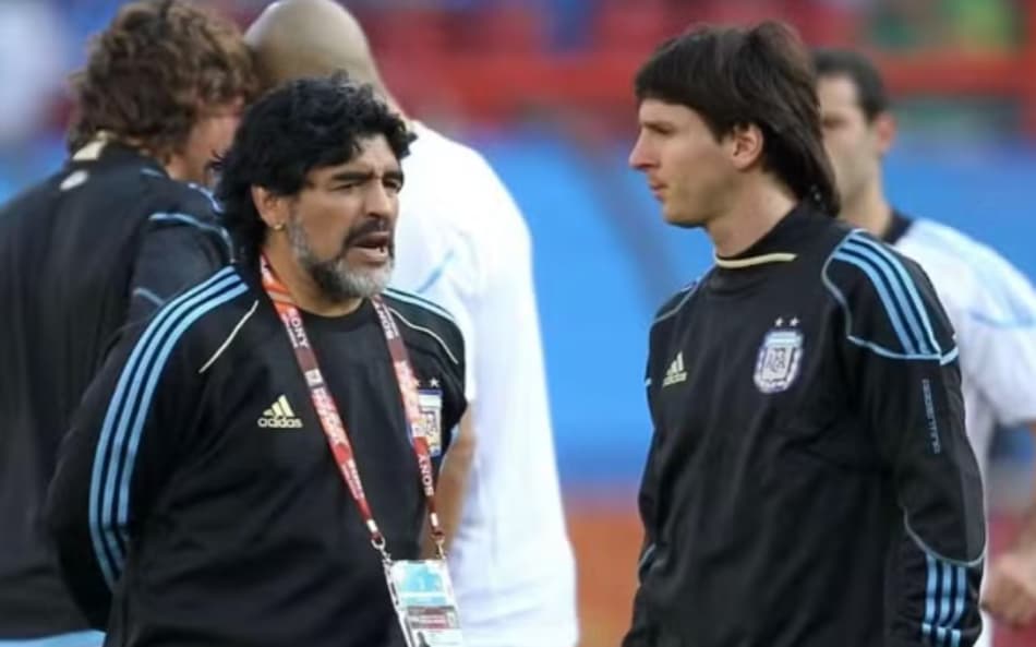 Messi e Maradona
