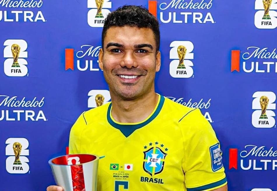 Casemiro entra em lista histórica da Copa do Mundo ao marcar contra o Japão