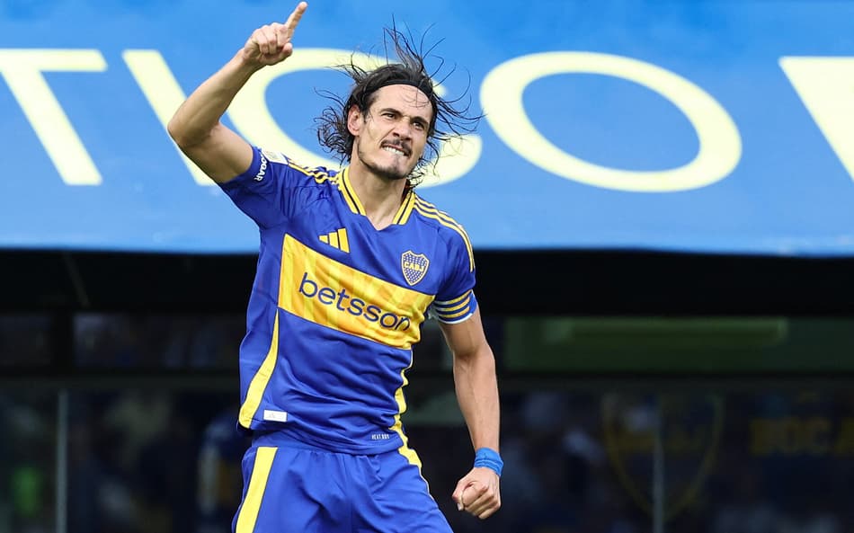 Cavani é o principal astro do Boca Juniors (Foto: Alejandro Pagni/ AFP)
