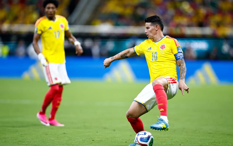 Colômbia na Copa do Mundo com James Rodríguez