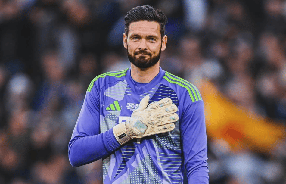 Craig Gordon, goleiro titular da Escócia, será o atleta mais velho na Copa do Mundo de 2026