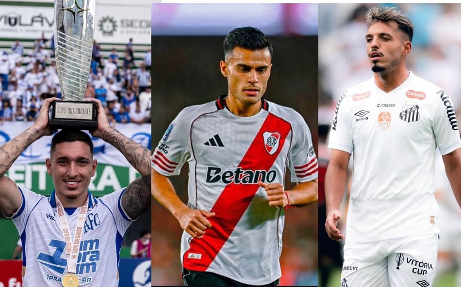 Emprestados do Atlético (Reprodução Instagram jogadores)