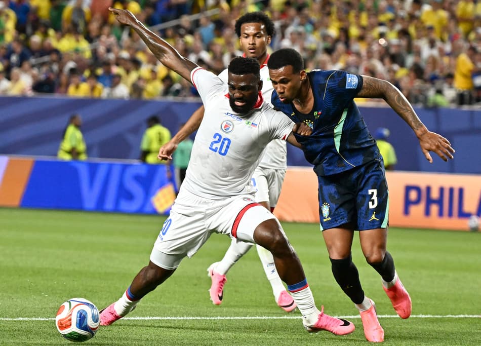 Gabriel Magalhães em Brasil x Haiti