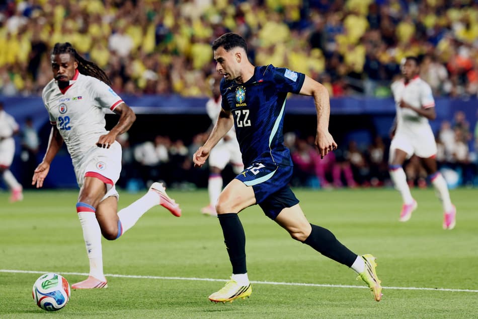 Gabriel Martinelli em Brasil x Haiti