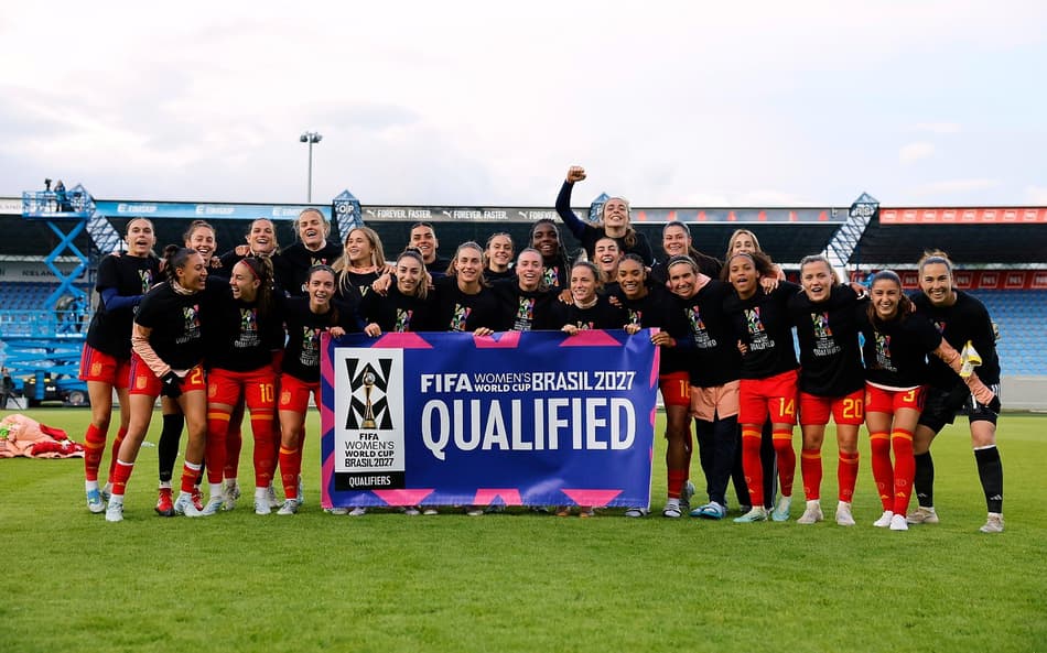 Espanha está classificada para a Copa do Mundo Feminina de 2027. (Foto: Lívia Villas Boas/CBF)
