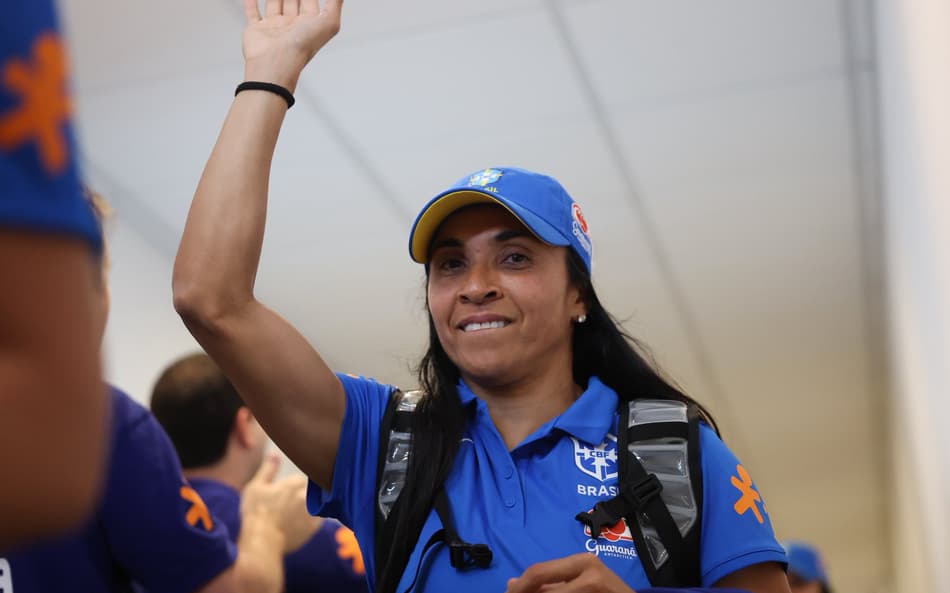 Marta na Arena Castelão. (Lívia Villas Boas | Staff Images Woman/CBF)