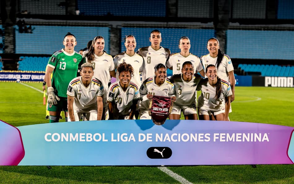 Seleção venezuelana busca vaga na Copa do Mundo Feminina de 2027. (FVF/Divulgação)